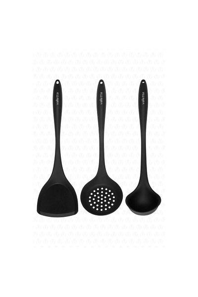 MATMEL 3-Piece Serving Set - Black