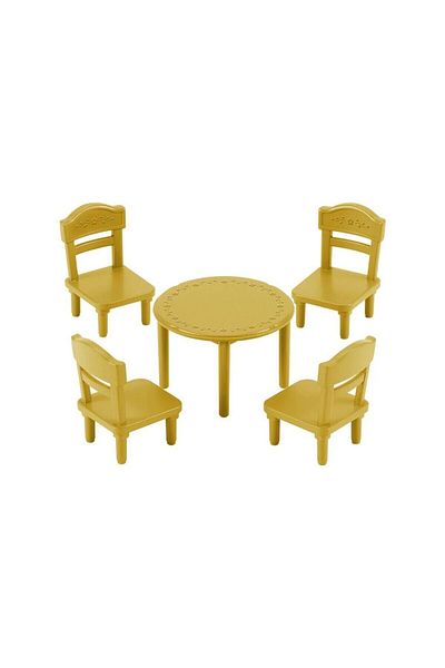 KAKTÜS JACK 5144 Sylvanian Families Table - Chair Set (Figures Not Included) Age 3