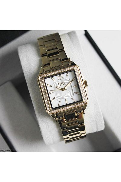 MICHAEL TOMMY Mt325003Lsb33 Women Wrist Watch with Steel Band