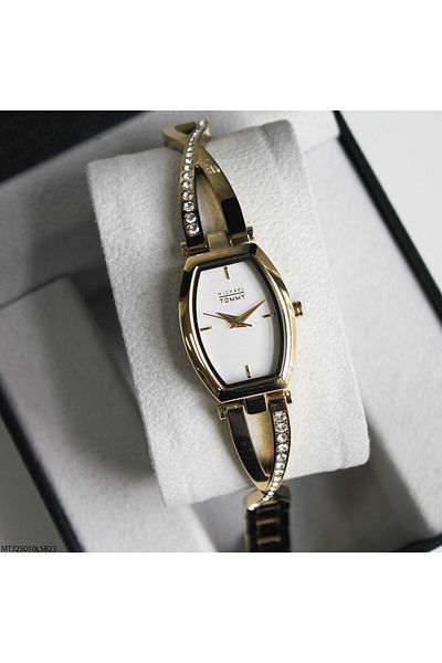 MICHAEL TOMMY Mt325010Lsb23 Women Wrist Watch with Steel Band