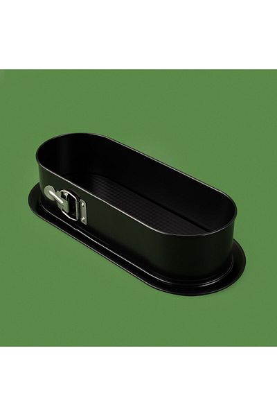 KAUFMANN Classic Clamp Baton Cake Mold - Black - 34X12 cm