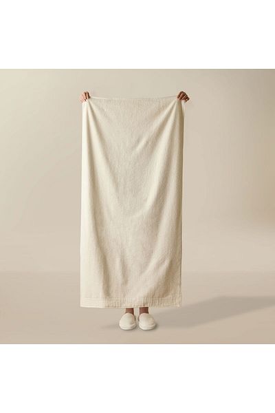 ASPARTAM Bella Linen Tablecloth - Mustard - 140X200 cm