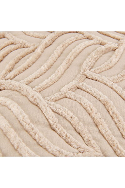 ASPARTAM Store Elenore Double 7 Piece Bedspread Set - Beige