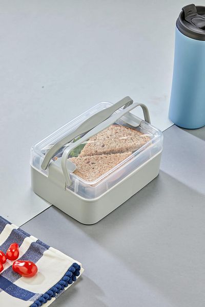 NY HOME Lunch Box Light Blue
