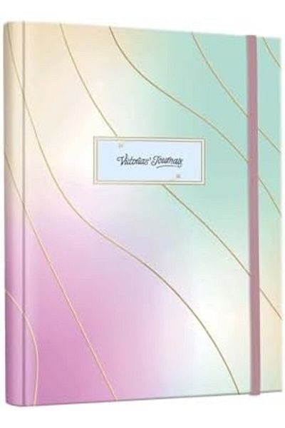 Mu Art Ahşap Mrt Spiral Notebook Hard Cover 192 Pages 96 Sheets 17X24 cm 90Gr. Striped Art 871301
