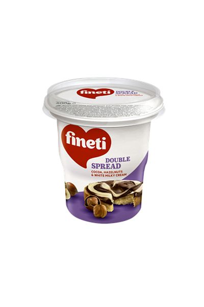Fineti Cocoa cream, hazelnuts and milk cream, Fineti, 400g