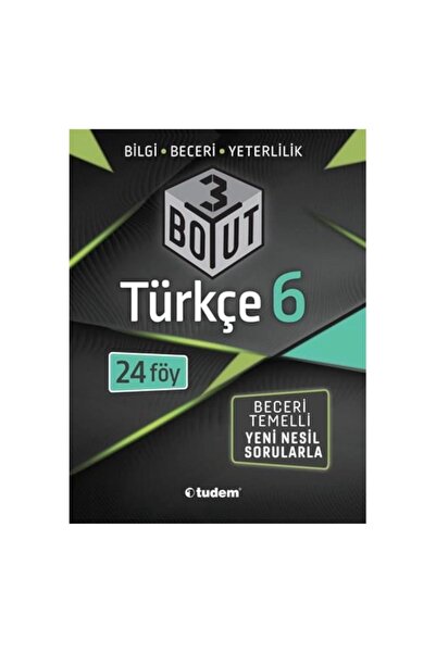 Tudem Yayınları 6.sınıf Türkçe 3 Boyut