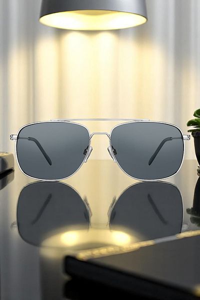 Daniel Klein 100% Polarized Uv400 Protection Silver Color Original Drop Men's Sunglasses Dkg6282C1