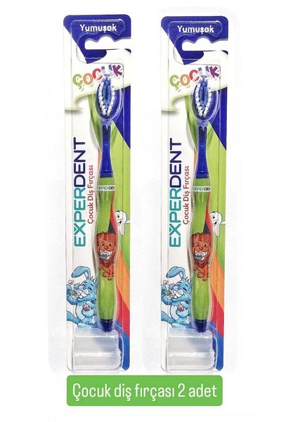 EXPERDENT Soft Kids Toothbrush 2Pcs