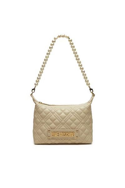 Love Moschino Taška Quilted Pu Ivory