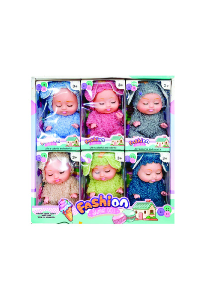 rexa دمى أطفال ريبورن صغيرة أنيقة وجميلة - مجموعة دمى سيليكون مكونة من 6 قطع ...