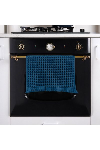 ASPARTAM Πετσέτα Κουζίνας Waffle - Navy Blue - 30x45 cm