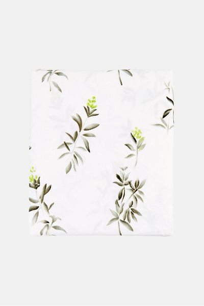 Catherine Malandrino 2 Pieces Allover Print Cotton Touch Flat Sheet With Pillow Case Set, Multicolor