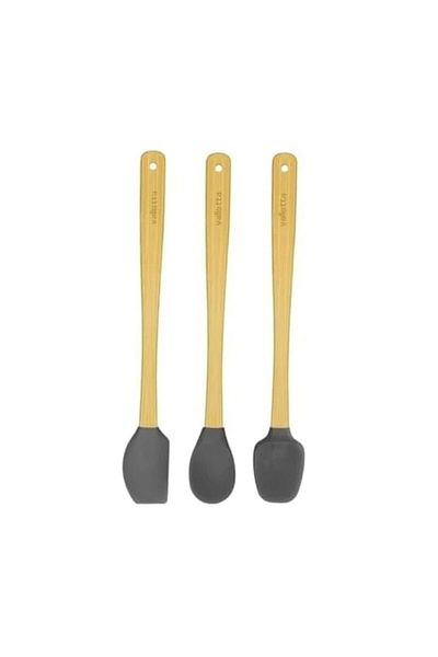 MATMEL Indigo 3-Piece Spatula Set - Gray - 26 cm