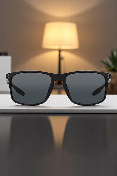 Daniel Klein 100% Polarized Uv400 Protection Black Color Original Rectangle Men's Sunglasses Dkg6250C1