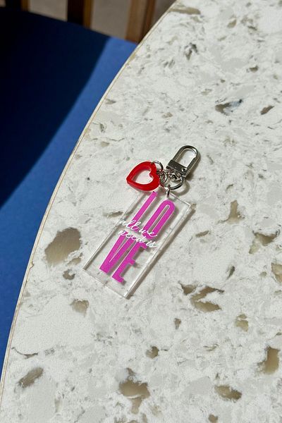 klovi Summer Love Charm Keychain and Bag Accessory