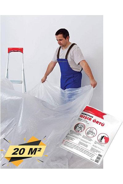 NcK Diyar-Ifırsatshop Hışır Cover Painter Nylon Goods Floor Protection 20 m² (4X5 Meters) 1017157