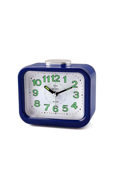 dojana Square Alarm Blue White