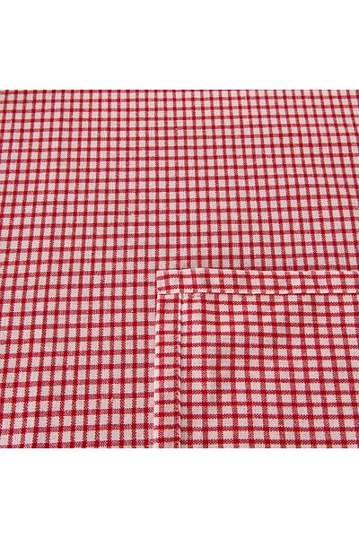 MATMEL Gingham Tablecloth - Red - 140X200 cm