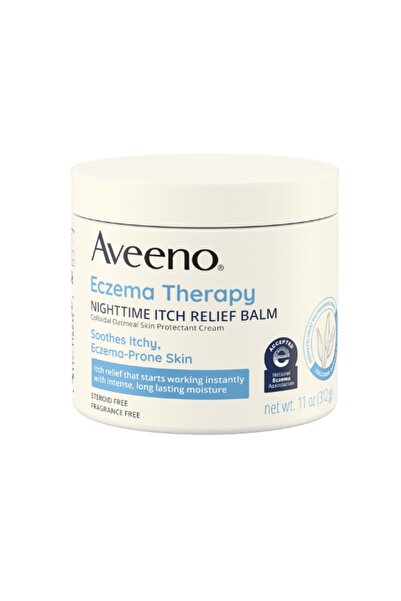 Aveeno Baby بلسم الإكزيما الليلي لتخفيف الحكة من افينو