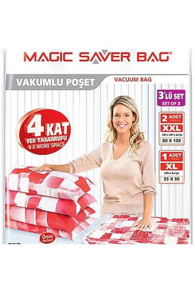 MATMEL 3-Pack Vacuum Storage Bags