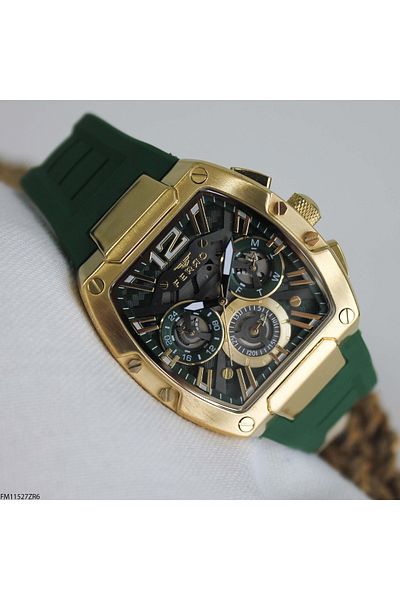FERRO Fm11527Zr6 Men's Wrist Watch with Silicone Cord