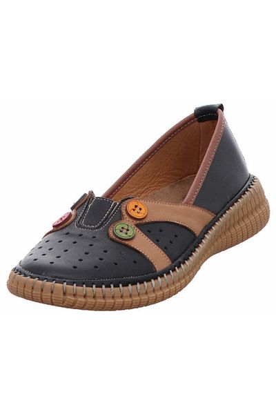 Gemini Sportliche Slipper für Damen in schwarz