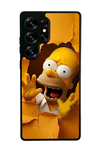 BGAKSESUAR حافظة سوداء متوافقة مع هاتف Samsung Galaxy S25 Ultra – سيليكون ناع...