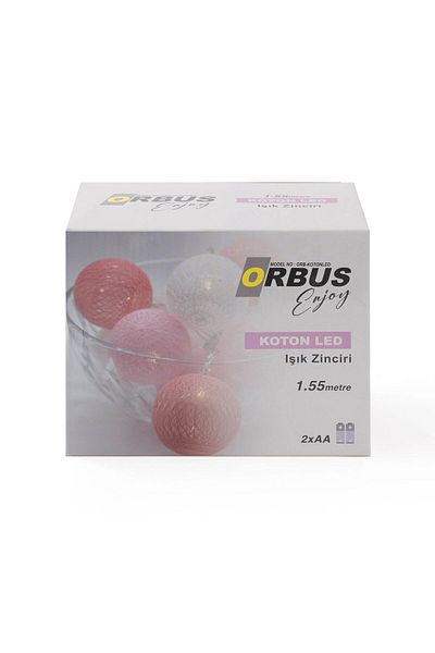 ORBUS Koton Led Light Chain - Colorful - 1.55 m