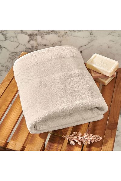 ASPARTAM Bath Towel - Beige - 70X140 cm