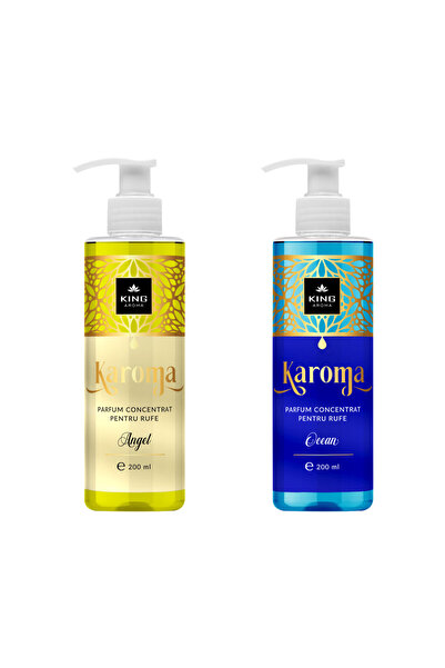 Karoma Set 2 Parfumuri concentrate pentru rufe, KAROMA® - Angel, Ocean 2 x 20...