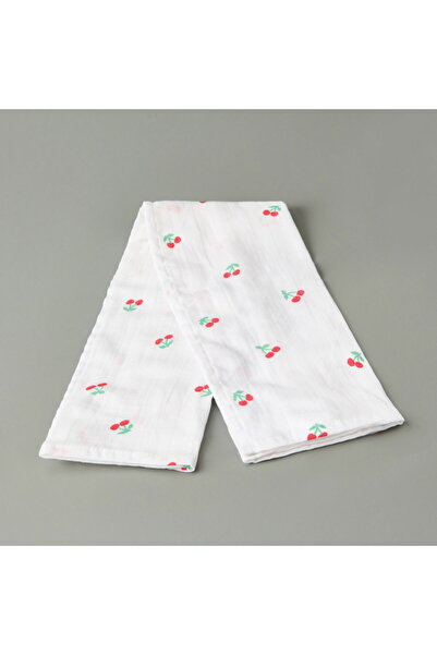 MATMEL Heart Patterned Drying Cloth - Red - 34X60 cm