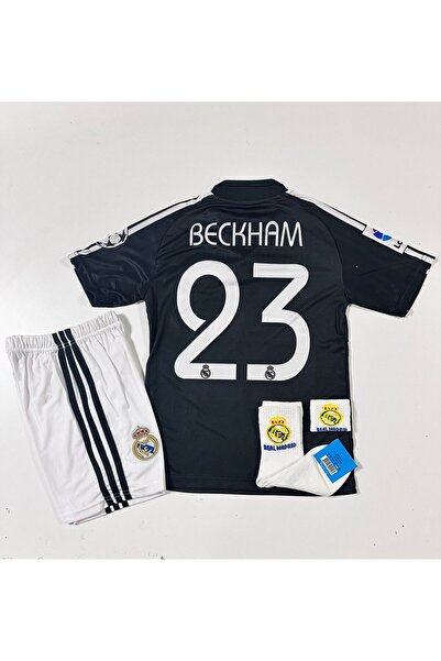 FRAGOLA R.madridd 2004/05 Sezon D.a.v.i.d B.e.c.k.h.a.m Nostalji Çocuk Formas...