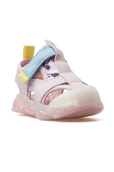 Vicco Live Girl's Lighted Sandals 25Y 332.217 Pk Powder