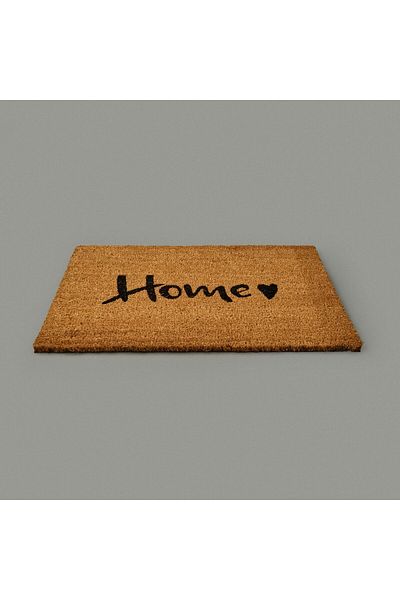 MATMEL Home Heart Home Door Mat - Beige - 35X60 cm