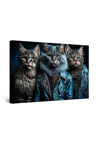 startonight Tablou DualView Startonight Gasca Pisicilor, luminos in intuneric, 60 x 90 cm