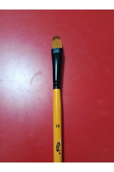 Rich 220 Series Cat Tongue Brush No:14 Short Handle