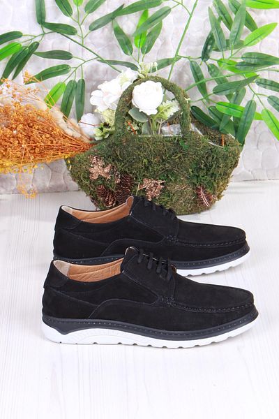 Mehmet Mete 4044 Carlo Nubuck Lightweight Comfortable Genuine Leather Men's Shoes