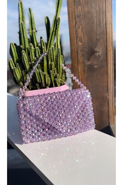 ModaBelvia Boncuk İşlemeli Çanta