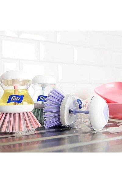 MATMEL Dish Brush with Detergent Tank -