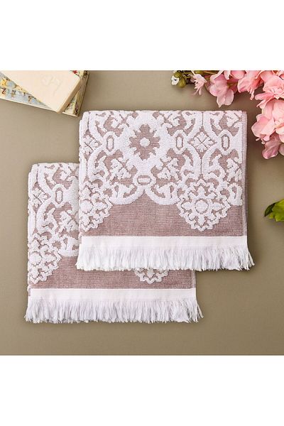 MATMEL Cant 2-Piece Towel Set - Brown - 30X30 cm