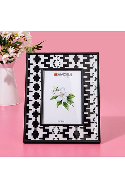 ASPARTAM Blanco Frame - White / Black - 13X18 cm
