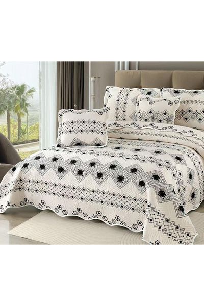 OEM Bedspread Set, 5 Pieces, 100% Cotton, Double Bed, 230×250 Cm