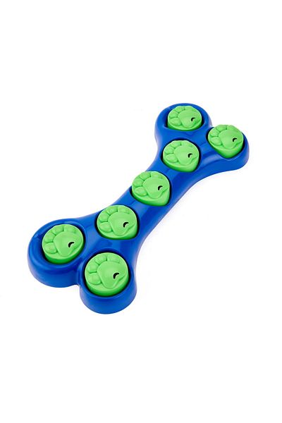 MATMEL Dog Reward Puzzle Toy - Blue / Green - 39 cm