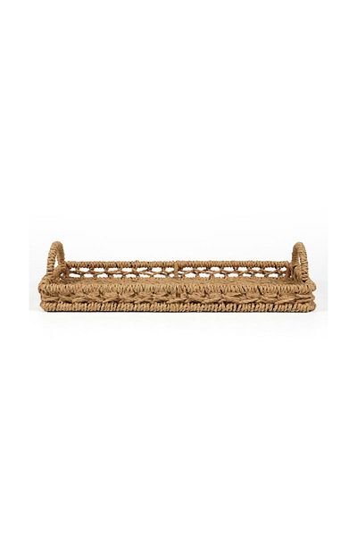 MATMEL Rustica Decorative Tray - Beige - 30 cm