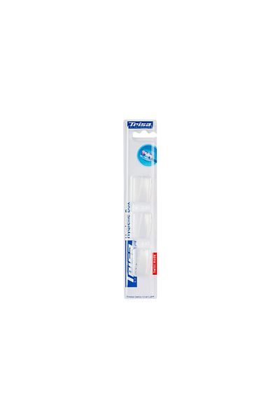 Trisa Hygiene Box Manual And Electric Toothbrush Protective Cover, 3 Pcs., 501891 Transparent