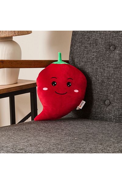 ASPARTAM Pepper Figured Pillow - Red - 25 cm