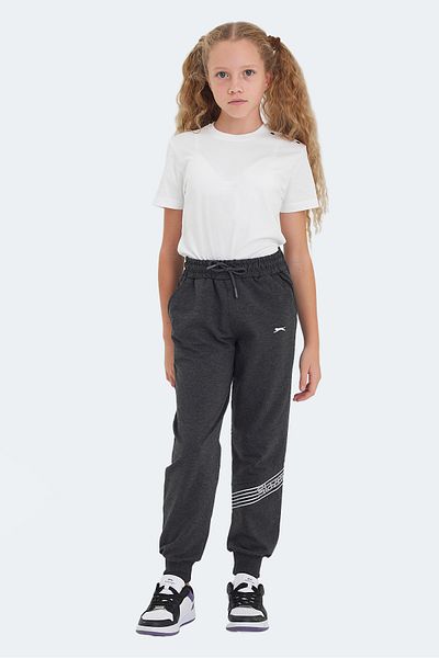 Slazenger LIKE Unisex Παιδικό Φούτερ Σκούρο Γκρι