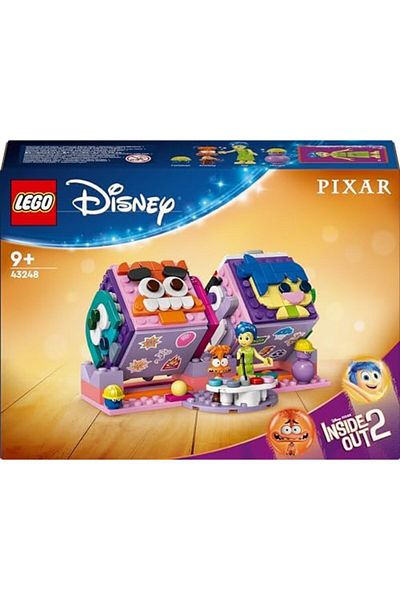 STOREMAX Jvnnastore Reverse Face 2 Emotion Cubes 43248 Joy and Ka from Pixar for Children 9 Years and Above