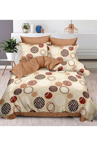 CHIRASO CHIRASO Finet Bedding Set, 6 Pieces, Fitted Sheet 180x200, Duvet Cover 200x230, 4 Pillowcases, Print
